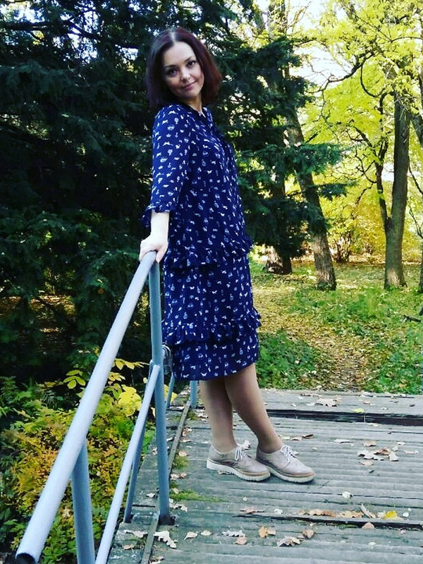 Платье для теплой осени от y__neskladovae 