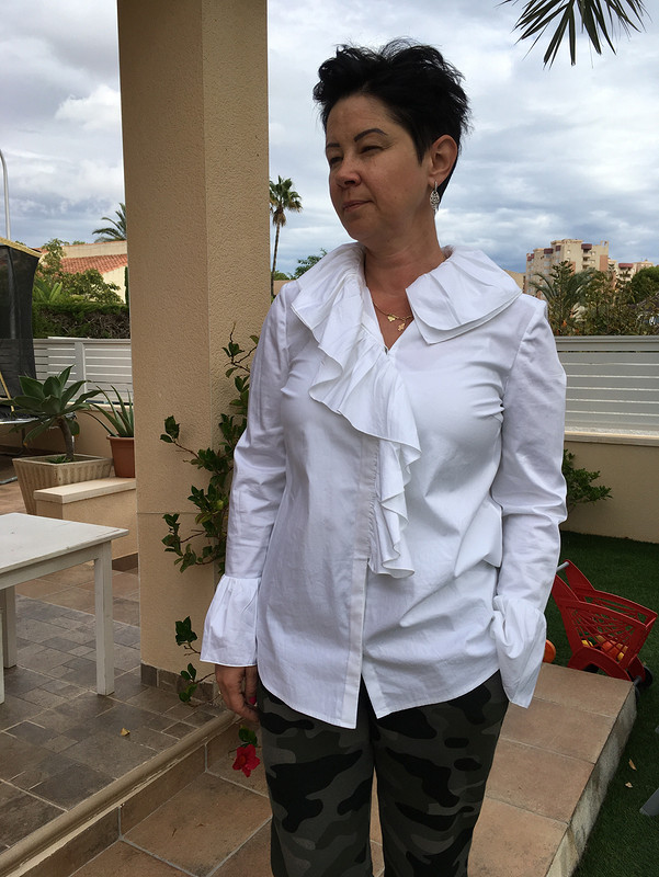 Блузка «Белая пена» от Оксана Георгиевна