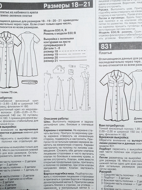 Любимое платье-рубашка 830-1/1997 для невысоких от NataliyaSavich
