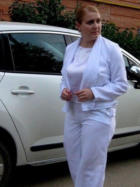 Белый костюм из «свадебной» коллекции от Татьянушка Р