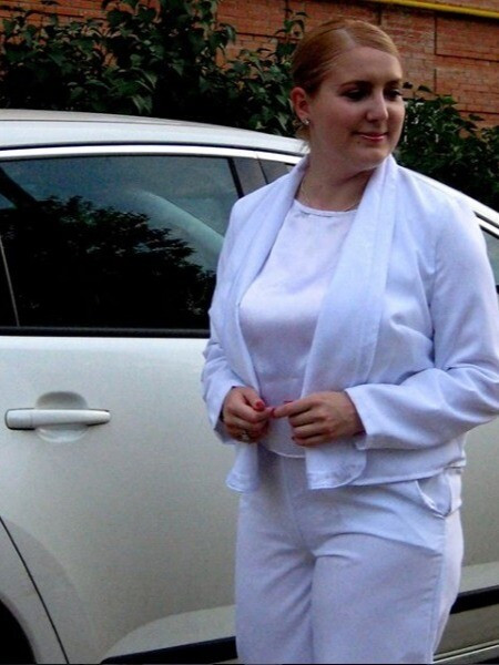 Белый костюм из «свадебной» коллекции от Татьянушка Р