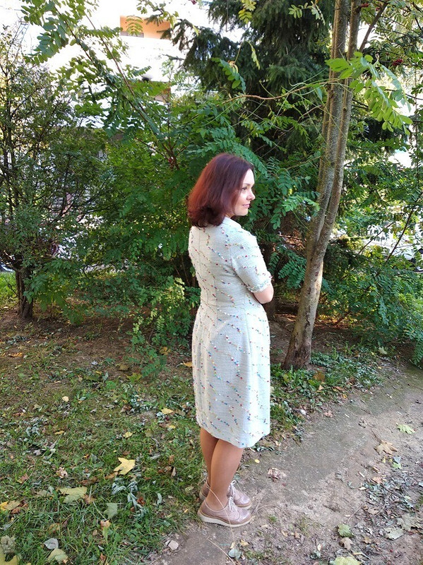 Милое «шанельное» платье от y__neskladovae 