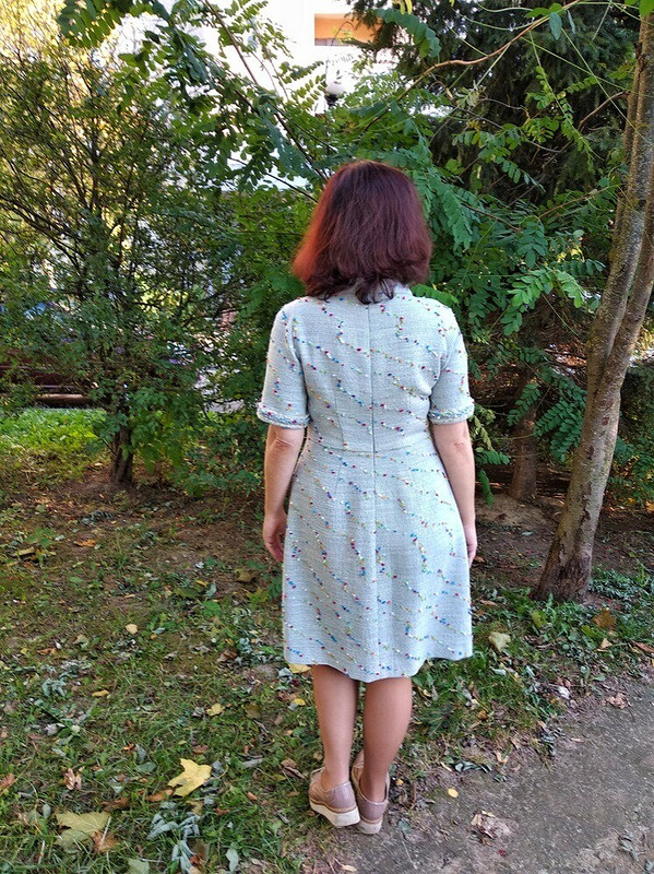 Милое «шанельное» платье от y__neskladovae 