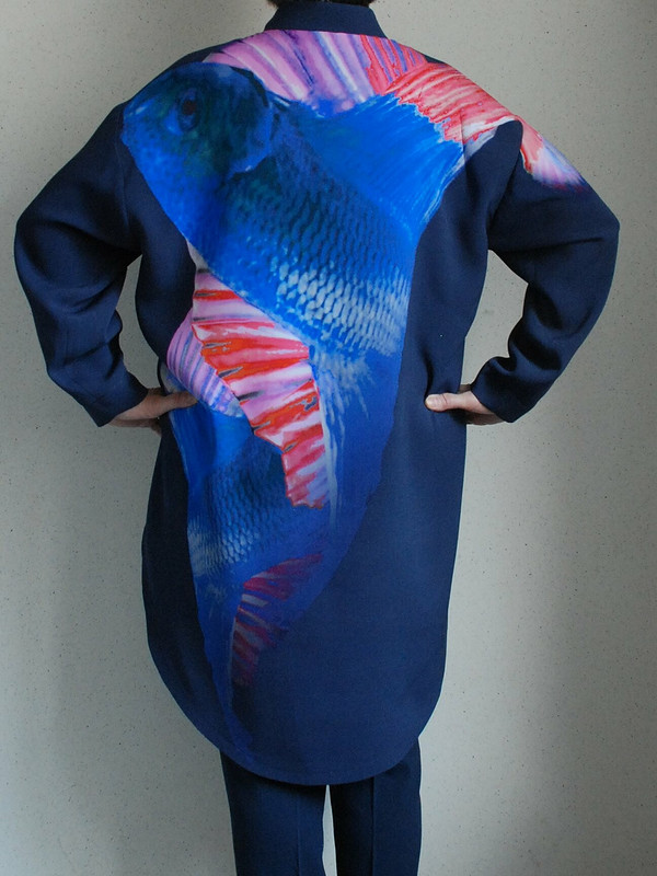 Блуза с рыбой от Glance2