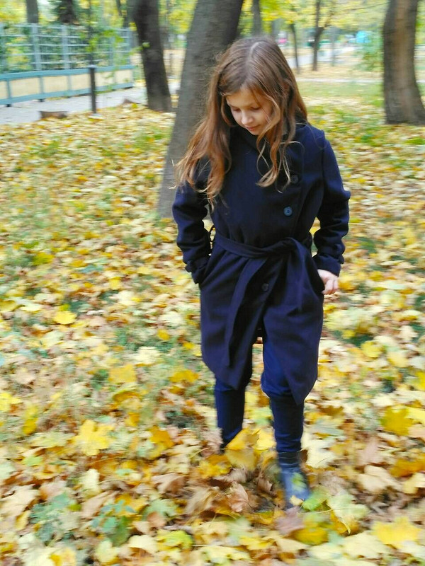 Пальто для 10-летней дочки от kovalish