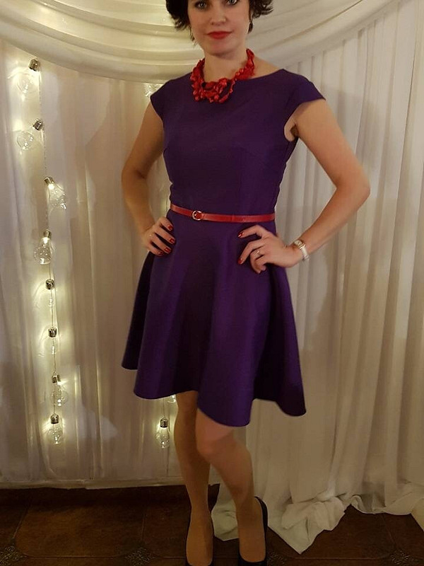 Пурпурное платья. от Ірина