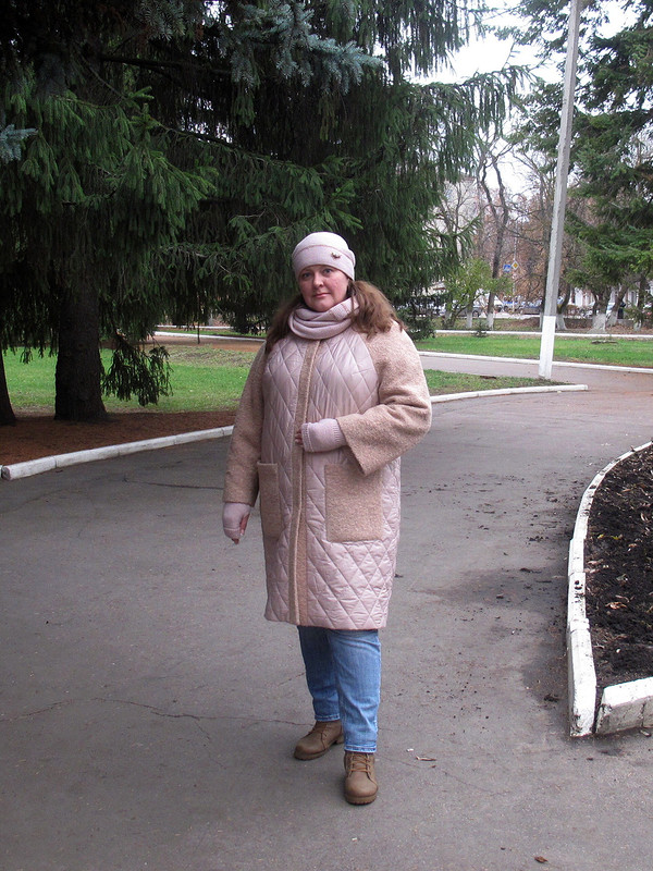 Пальто по выкройке жакета от Elena_ Egorova