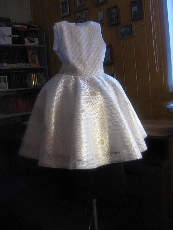 Платье снежинки от nastasa