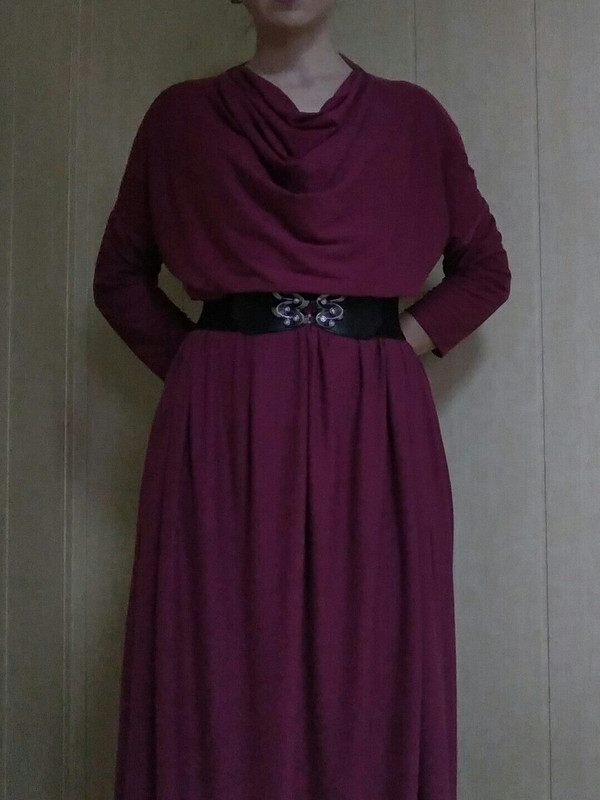Платье бордо... от Nattaly3