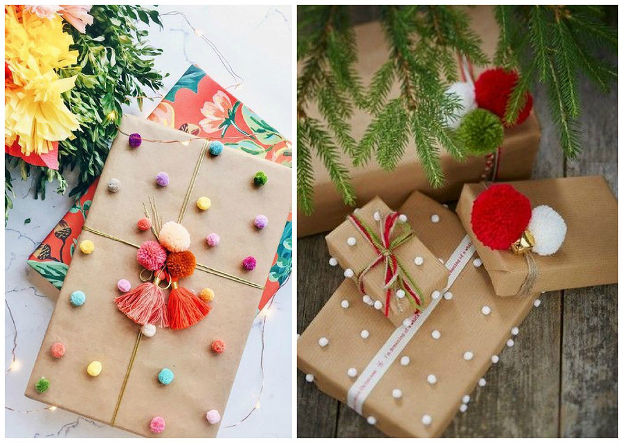 10 способов красиво упаковать новогодние подарки