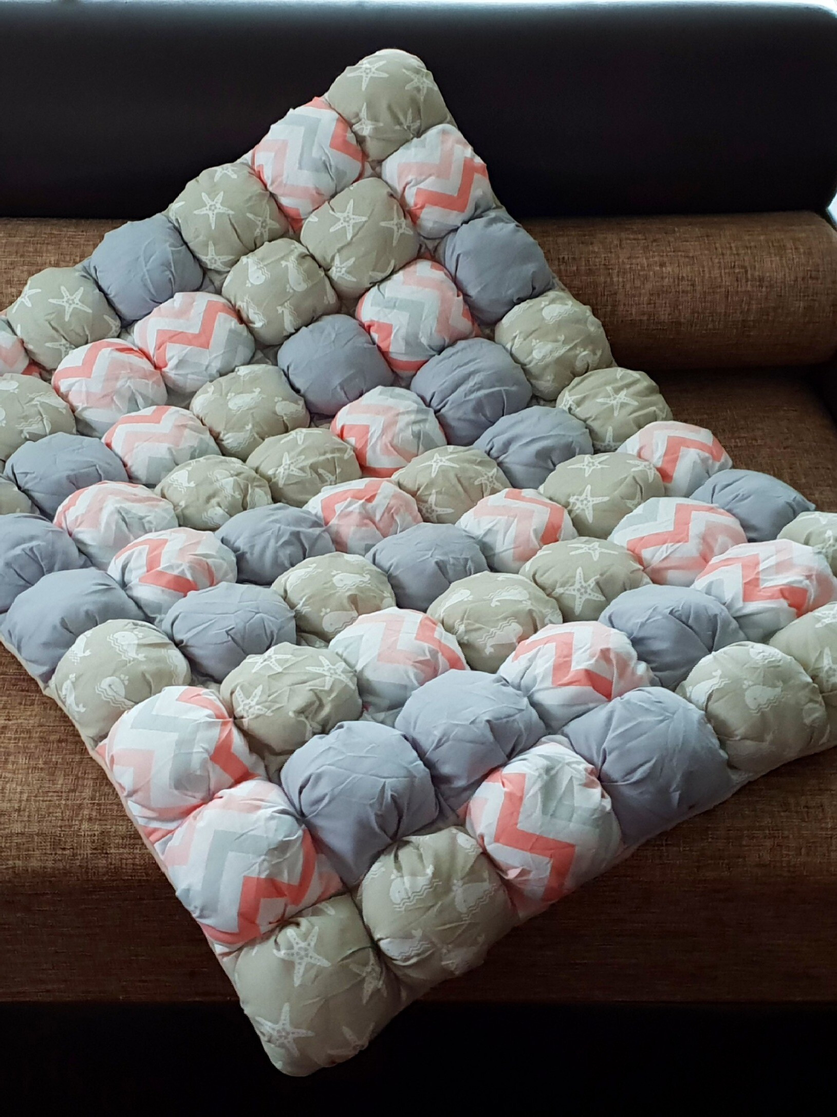 Как сшить одеяло бомбон