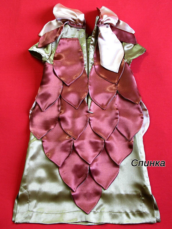 Платье для детского костюма шишки (модель 150 из номера 12 Бурда за 2002 год) от keygen