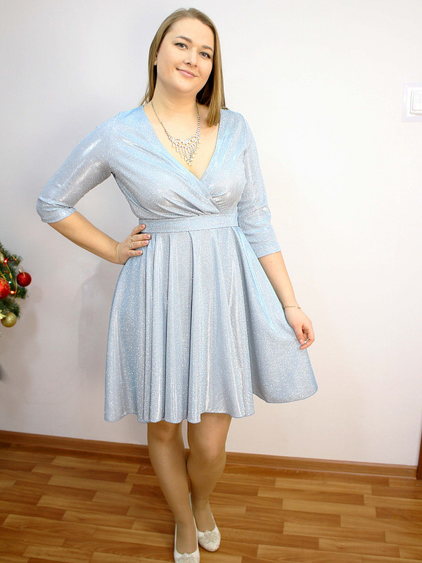 Мои новогодние платья. Всё в блёстках! от Sveta Sews