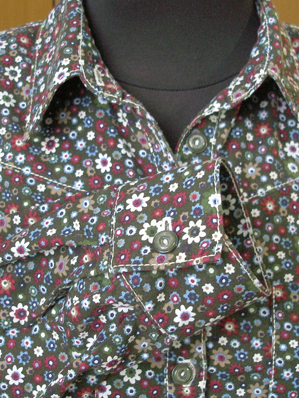 Рубашка в цветочек от I-ri-na