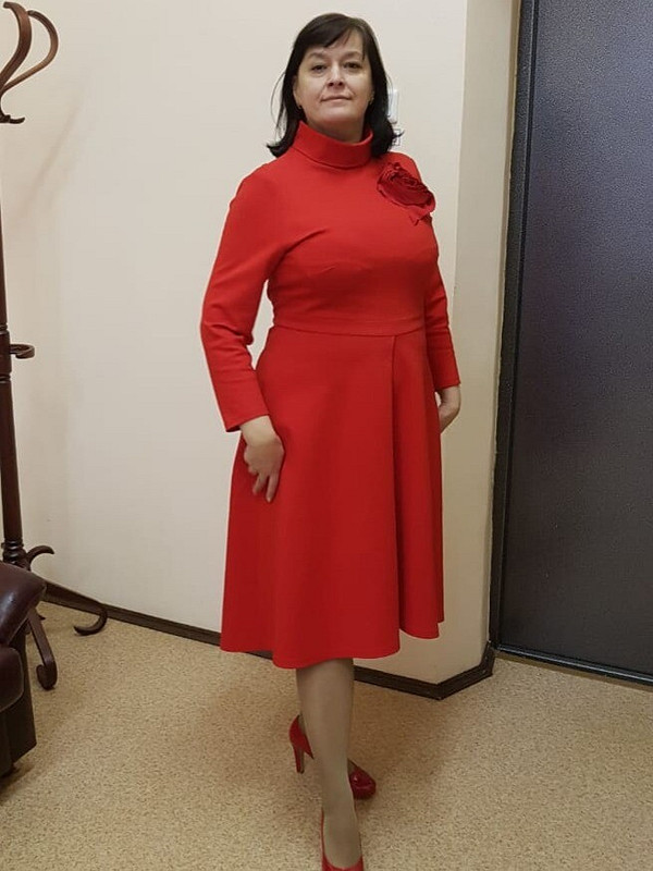 Красных платье много не бывает а у меня первое))) от Ekaterina_Tarasova
