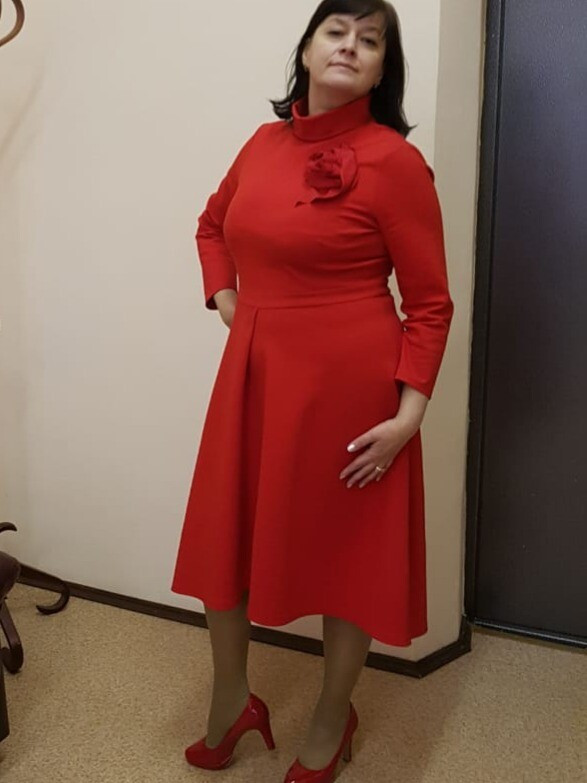 Красных платье много не бывает а у меня первое))) от Ekaterina_Tarasova
