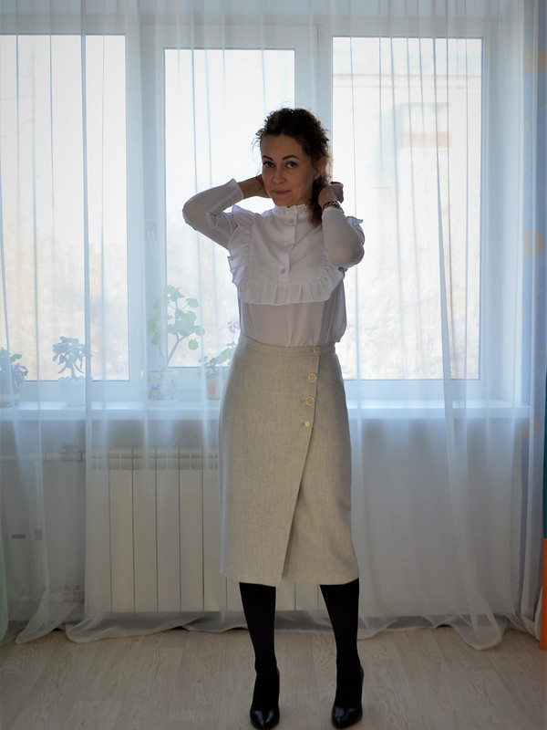 Блузка вместо платья от Olga Demidenko