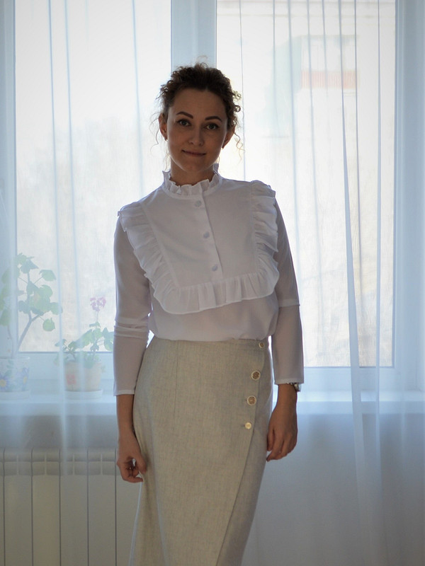 Блузка вместо платья от Olga Demidenko