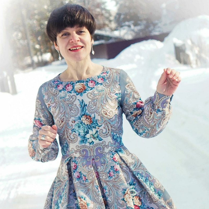 «Морозное платье» от Tatyana Ku