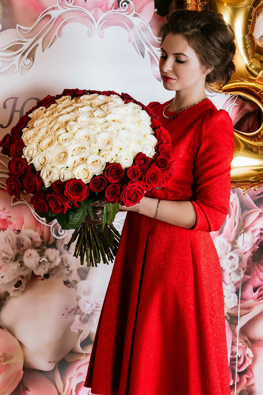 Красное платье от IrinaMIV