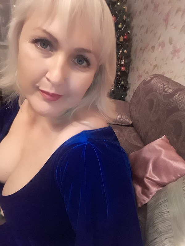 Синее новогоднее платье от Svetlana vasilyeva