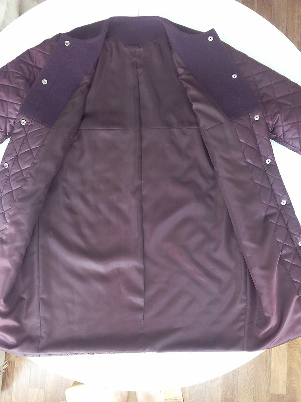 Комбинированное пальто от OlyaSesolya