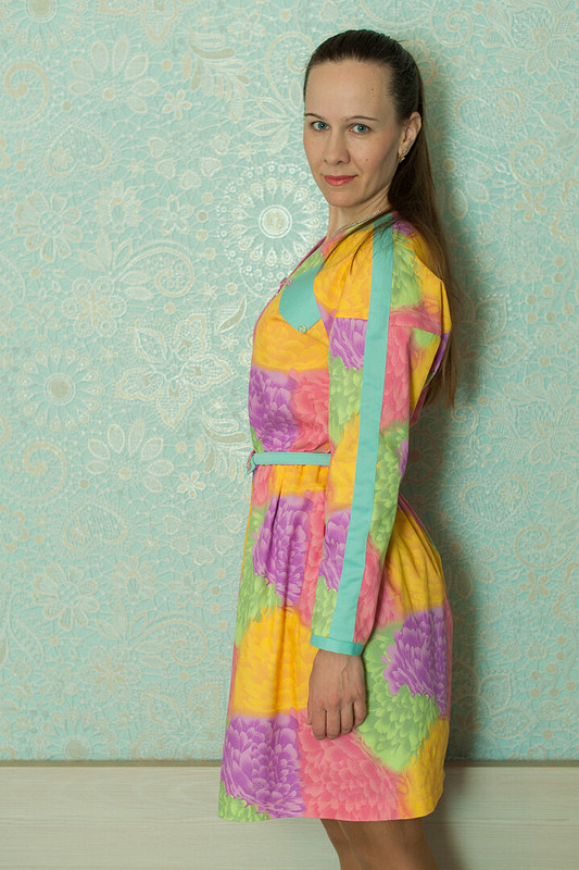 Платье по выкройке комбинезона от Leontyeva Elena