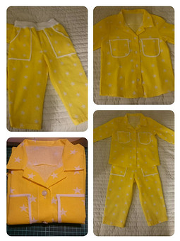 Очередная желтая пижамка 