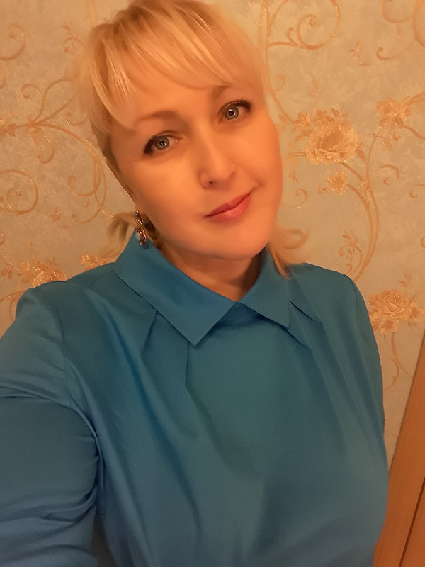 Блузка с сорочечным воротником от Svetlana vasilyeva