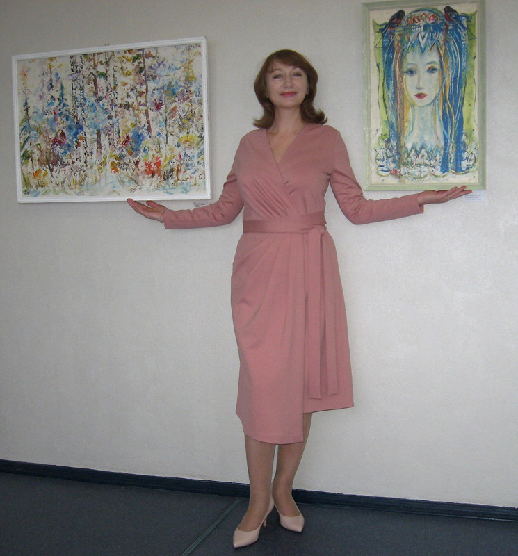 Платье с запахом от Svetlana P