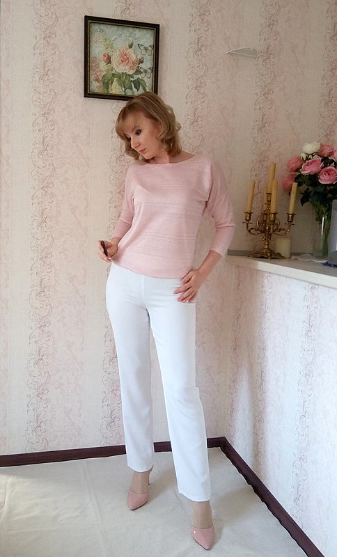 Белые брюки от Ольга Флёлли
