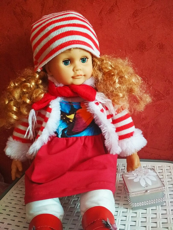 Платье для куклы от Lisichka-lisa