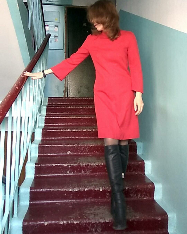 Красное платье от LiubaSM