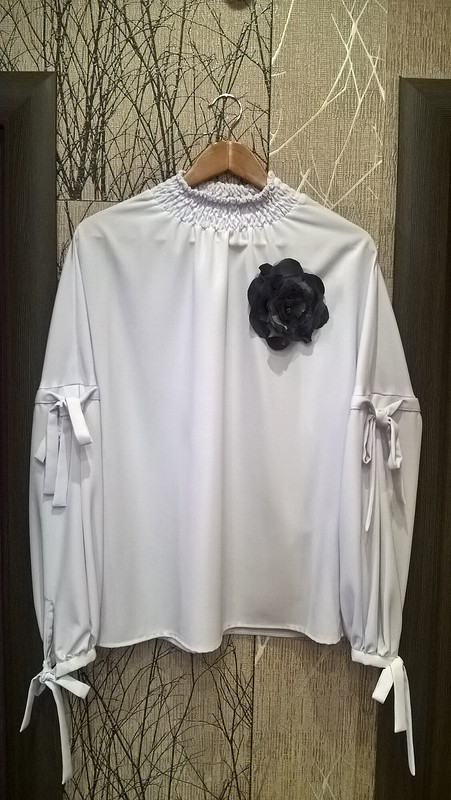 Блузка с буфами от IrinaPetrova1979