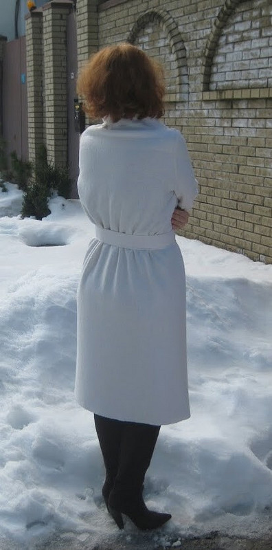 Белое пальто - проще простого от Zoyana