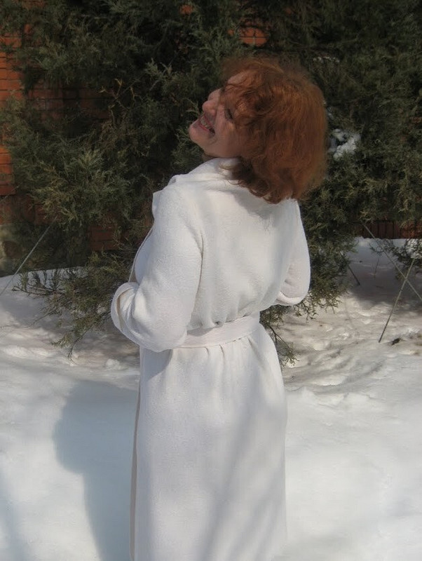 Белое пальто - проще простого от Zoyana