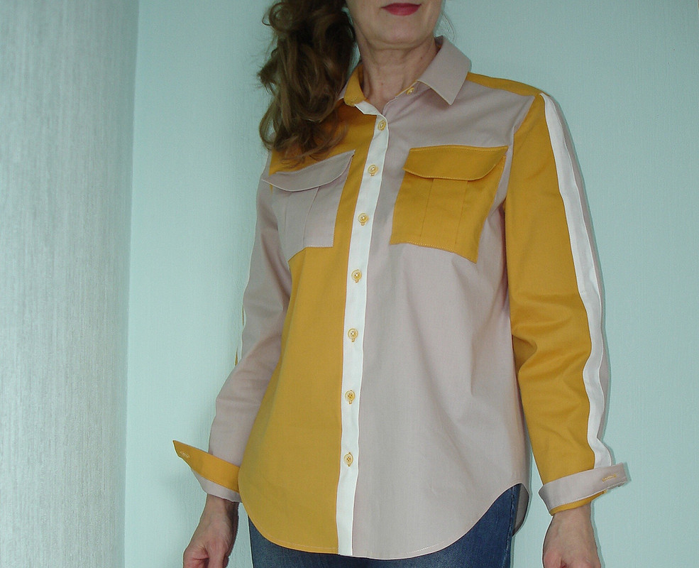 Блузка-рубашка от Азалия