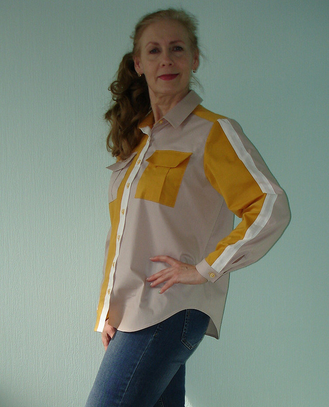 Блузка-рубашка от Азалия