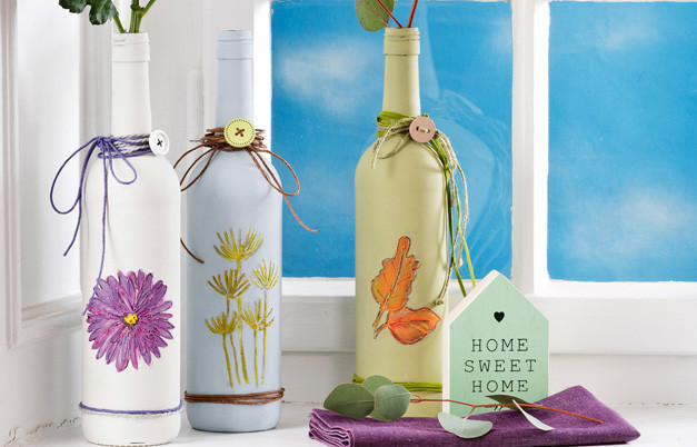 Ваза своими руками Как сделать красивую вазу из бутылки. 6 идей стильных ваз из пластиковых бутылок