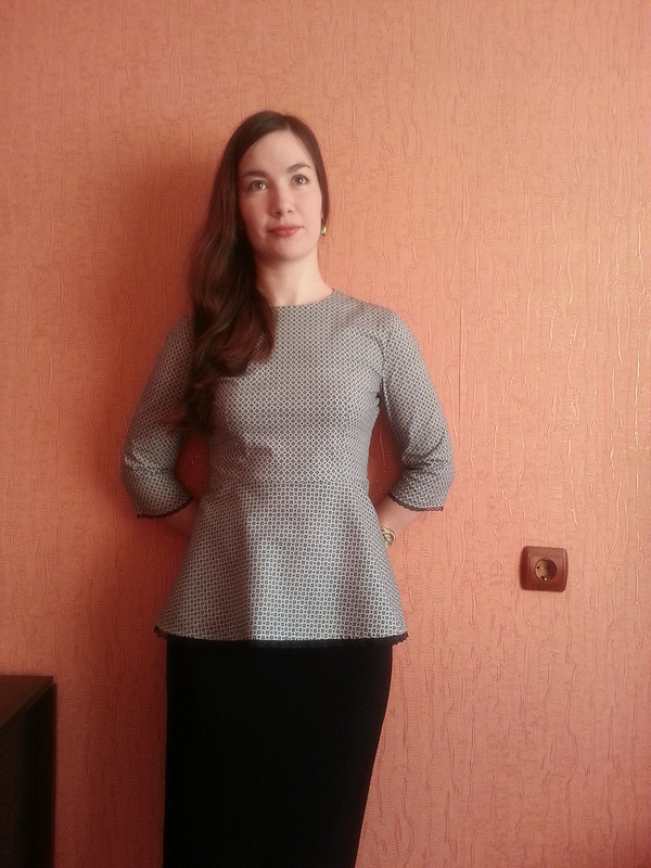 Блузка первое творение от Mila-smirnova