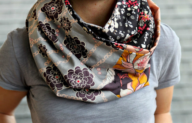 Кашемировый платок-шарф для женщин осень зима