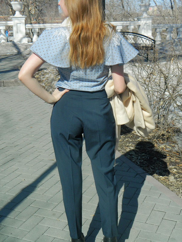Мои первые брюки!:) от Larissa_Barannikowa