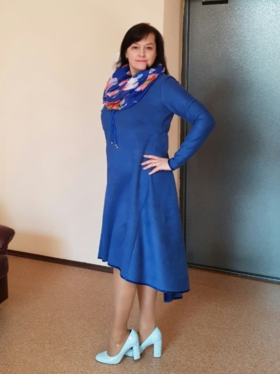 Платье с юбкой малетт от Ekaterina_Tarasova