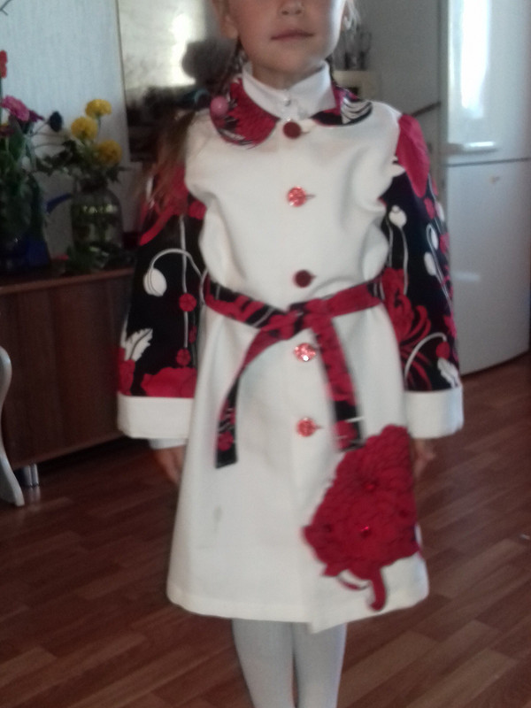 пальто для дочки от Polyka