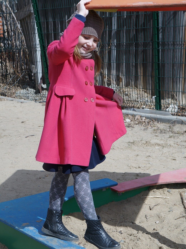 Весеннее пальто для дочки от ElenaGubareva