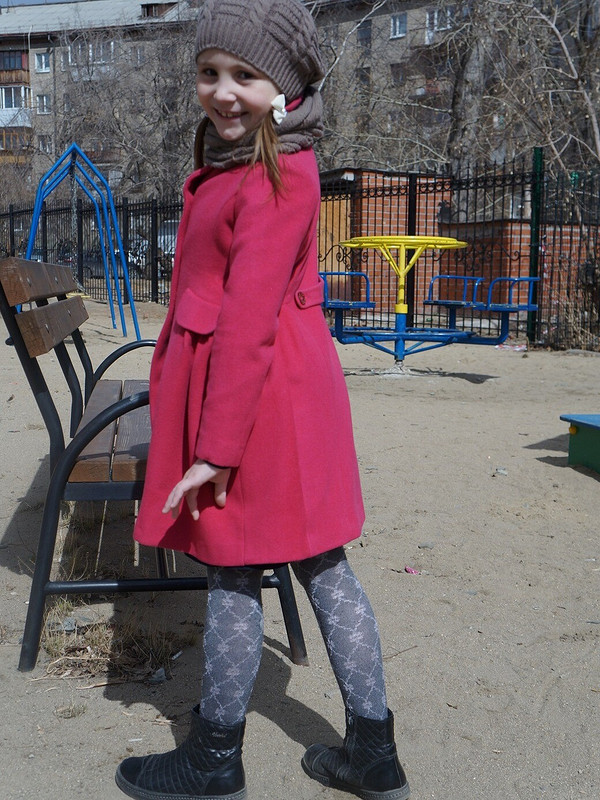Весеннее пальто для дочки от ElenaGubareva