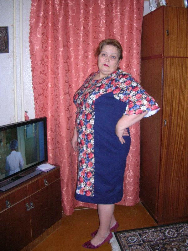 Цветочное платье от kuddrja
