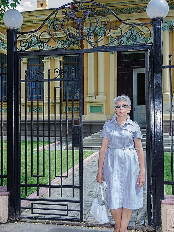 Платье-рубашка из льна от irinabeletskaja