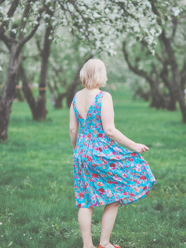 Цветочное платье от Наташкин