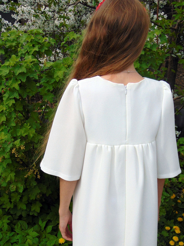 Белое платье от Elenka-Elenka